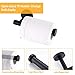 KES Vertical Toilet Paper Holder Bathroom Tissue Holder Paper Roll Dispenser SUS 304 Stainless Steel Rustproof Toilet Roll Holder Wall Mount Matt Black, A2075S12-BK