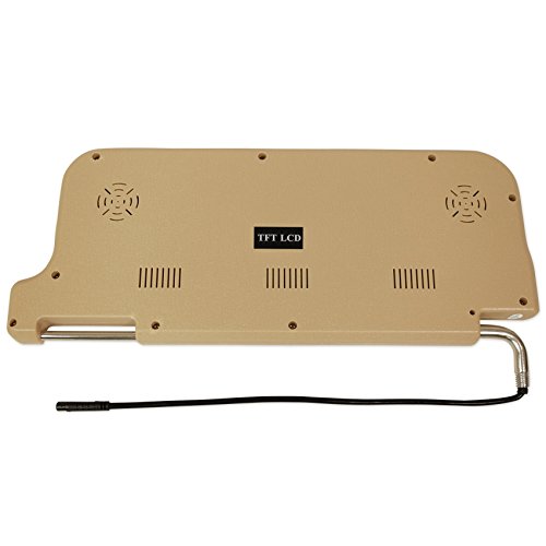 (2) Rockville RPSV12-BG 12.1" Beige/Tan Car Sun Visor Monitors/High Definition! - Thumbnail 2