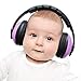 HearTek Small Baby / Kids Earmuffs Hearing Protection with Travel Bag - Adjustable Padded Defender Noise Protector / Reduction - Soundproof Ear Muffs For Babies and Infants Toddlers Junior Children