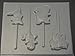 Pokerman Friends Chocolate Candy Lollipop Mold