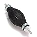 Ninth-City Rubber Fuel Primer Gasoline Petrol Diesel Pump Black - 1/4