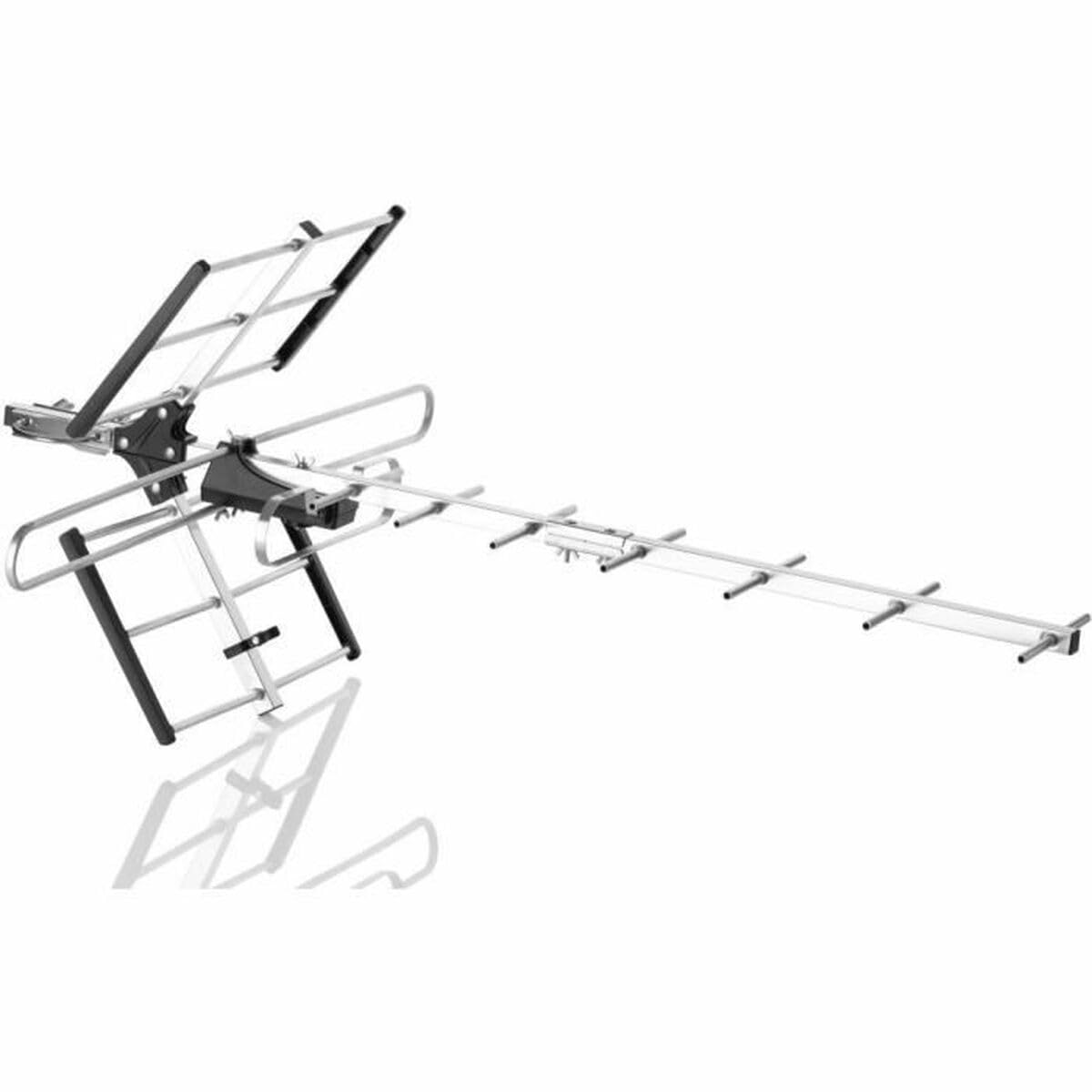 One For All SV 9357 Outdoor Mono TV Antenna - TV Antenna (DAB, DAB+, DVB-T, DVB-T2, 420 mm, 870 mm, 737 mm)