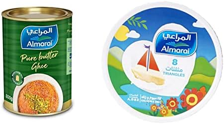 Almarai Ghee Butter, 800g & Kids Triangle Cheese Buy 4 Get 1 Free, 5 ...