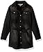 Calvin Klein Girls' Longsleeve Tie-waist Shirtdress