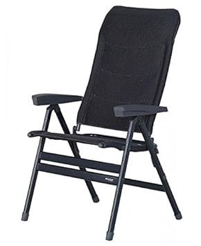 KLAPPSESSEL - 200 Kilo Belastbar EXKLUSIVER STABIELO LUXUS - ALU - KLAPPSTUHL - HOHE RÜCKENLEHNE - Farbe : ANTHRAZIT GREY - H