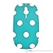 TopCase Polka Dot Design Hot Blue/Turquoise USB Optical Wireless Mouse for MacBook (pro, air) and All Laptop + TopCase Designed Chevron Mouse Pad