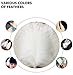 STTQYB Ostrich Feathers, 20Pcs Feathers for Centerpieces, Natural Ostrich Feathers for Wedding Centerpieces Home Decoration (White, 10-12 Inches)