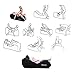 Inflatable Sex Position Sofa – Sex Furniture Sex Bed Sofa Handcuffs & Leg Cuffs Yoga Chaise Lounge Relax Chair Chaise Lounge Air Sofa Portable Inflatable Lounger for Couplesthumb 1