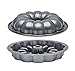 Baker's Advantage Fillables 2-Piece Non-Stick Pan, Set of 1, Fluted Bundt Cake, 9-Inch