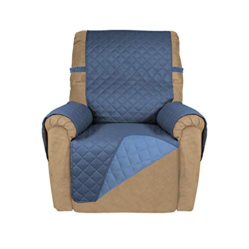 PureFit Reversible Quilted Recliner Sofa Cover, Water Resistant