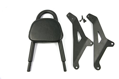 Motorcycle Backrest Detachable Passenger Pad Driver Rider Sissy Bar For Yamaha Stryker XVS1300