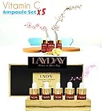 Serment Korean Cosmetics Vitamin C Serum w/Ascorbic acid 10-Vitamin Plant Extracts w/ ASL absorbtion, Anti-aging, Brightening effect, Collagen Synthesis accelearation