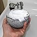 CHARMMAN Shaving Bowl for Men, Natural Granite Stone, Keep Warm Better, Easier to Lather, Exquisite Works of Shave Art（Snowflake Color）