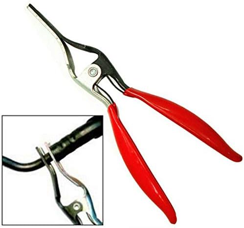 elegantstunning Angled Car Vacuum Line Tube Hose Remover Separator Pliers Flat Band Ring Automotive Tool
