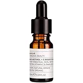 Evolve Organic Beauty - Natural Bio-Retinol + C Skin Booster | Small-Batch, Vegan Clean Beauty (0.5 fl oz | 15 mL) Packaging May Vary