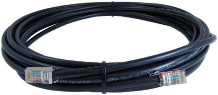 JEFA Tech Outdoor Shielded Cat5e Assembly - 75 Feet - TOUGHCable Connectors