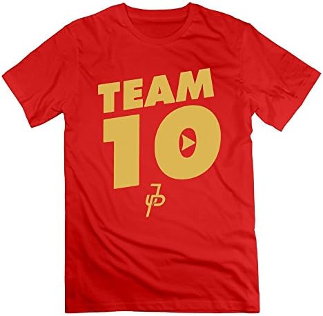 Mens Jake Paul Team 10 T-shirt Tee