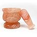 UMAID Himalayan Salt Mortar and Pestle Set Kosher, FDA Certified Food Grade Salt