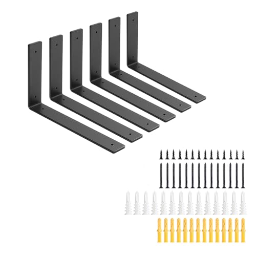 FOYUEE Floating Shelf L Brackets