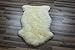 A-STAR Sheepskin Fur Rug Single Pelt 2x3 - Sheep Skin Area Rug (Ivory White)