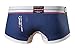 Croota Mens Underwear, Low-Rise Boxer Brief, Satin Accented Waistband, CG01L