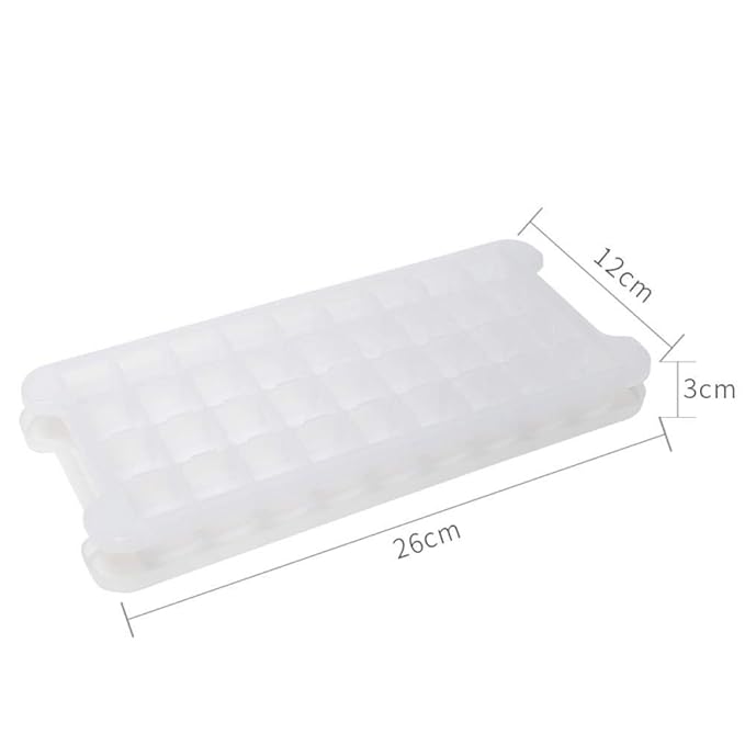 Caja de hielo del refrigerador del molde del cubo de hielo del ...