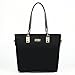 Itscosy® OL Luxury Fashion Tote Top Handle Cross Body Shoulder Satchel Purse Handbag for Women 6 Piece Set Bags (Model 4-Black)