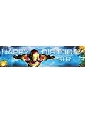 Iron Man 3 Birthday Banner