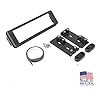 98-2013-Kenwood-Harley-Touring-Install-Adapter-Dash-Kit-FLHT-FLHTC-FLHX-CD-MP3-AMFM-Radio-Stereo-With-Bluetooth-Streming-Music-With-Steering-Wheel-Thumb-Control-Interface-Enrock-Antenna-Cover
