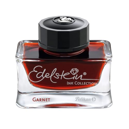 Pelikan 339747 Edelstein Ink of the Year 2014, in Glass Bottle (50 ml), Garnet (Dark Red)