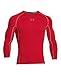 Under Armour Men's UA HeatGear® Armour Long Sleeve Compression Shirt SM Red