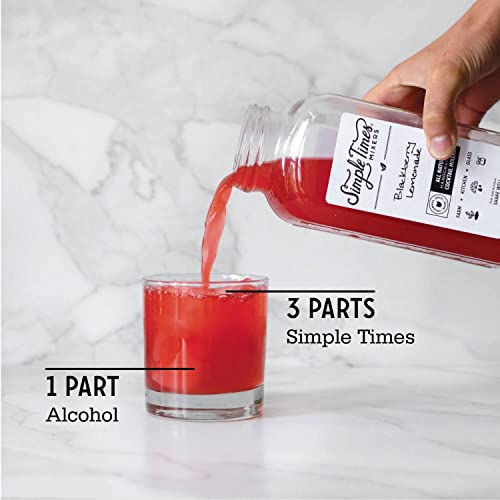 Simple Times Mixers Real Ingredient Cocktail Mixers│Classics 4Pack