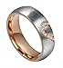 Aienid Women Rings Gold 3MM I Love You Promise Engagement Rings 925 Sterling Silver Size 5
