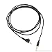 Geekria Audio Cable Compatible with Bose AE2 (329532-0010), AE2i, AE2w Headphones, 3.5mm to 2.5mm Aux Replacement Stereo Cord (4ft / 1.2m)