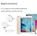 Headphone Adapter & Splitter, Headphone Jack Audio & Charge Connector Splitter Calling/Charger/Music/Remote Control for iP7/7 plus/8/8 Plus/X