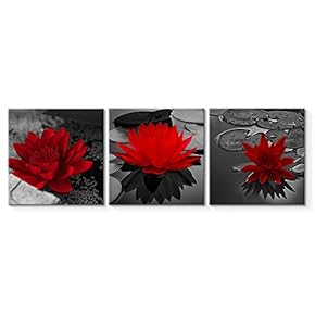 for Living Room Bedroom Home Artwork Flowers Paintings 24 Panels