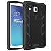 Poetic Revolution Heavy Duty Protection Hybrid Case with Screen Protector for Samsung Galaxy Tab E 8.0 (2016), Black