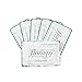 Florapy Beauty Detox Sheet Aromatherapy Mask, Jasmine Peppermint, 5 Count