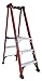 Louisville Ladder 3-Foot Fiberglass Platform Step Ladder, 375-Pound Load Capacity, Type IAA, FXP1803HD