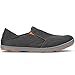 OLUKAI Men's Nohea Mesh Slip-On Shoes, Dark Shadow/Dark Shadow, 12 M US