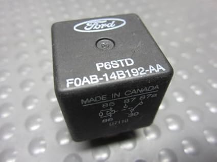 Ford Relay P6std F0ab 14b192 Aa Electronic Relays Amazon Com Industrial Scientific