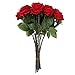 AmyHomie Artificial Flowers Wreath Bouquet Fake Flowers Home Wedding Decoration for Bridal Wedding Bouquet,Birthday Bunch Hotel Party Garden Floral Fall Decor