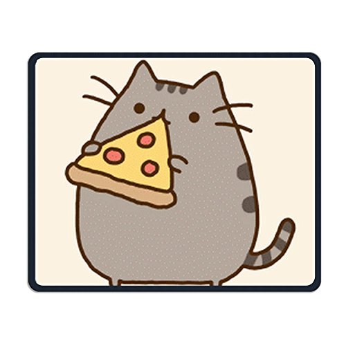 Unisex Pusheen The Cat Non-Slip Rubber Comfortable Mouse Pads Mouse Mat Personality Desings Gaming Mouse Pad Style 11.8 9.8 Inches