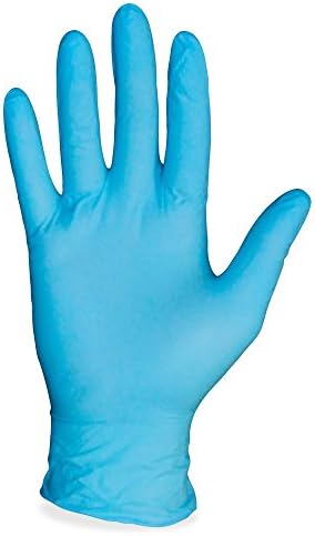 Disposable Latex Gloves | Powder Free | Size Small | 50 gloves per box | Food Safe Examination Gloves | Medical Grade | Kitchen Food Service Cleaning Gloves | Exam Gloves |
