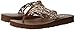 Skechers Cali Women's Meditation-Ocean Breeze Flip Flop, Brown, 8 B - Medium