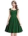 Sweetheart 50s Retro Swing Dresses for Women BP187 (Multi-Colored)