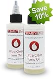 CLEARLY EMU Ultra Clear Emu Oil Twin Pack AEA Certified