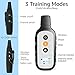 PetSpy X-Pro Dog Training Shock Collar for Dogs with Remote, Fully Waterproof Vibration and Beep Electric Trainer, Small to Large Dogsthumb 3