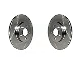Front Disc Brake Rotors Pair For Toyota RAV4