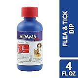 Adams Plus Pyrethrin Dip for Dogs and Cats, 4 Ounce